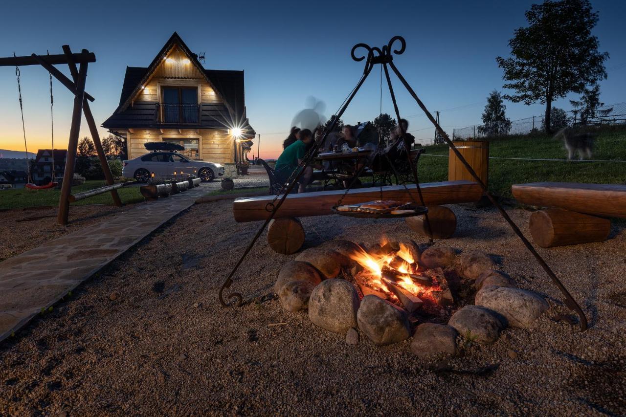 Witowianskie Domki Z Kominkiem, Jacuzzi I Sauna Dzianisz Exterior foto