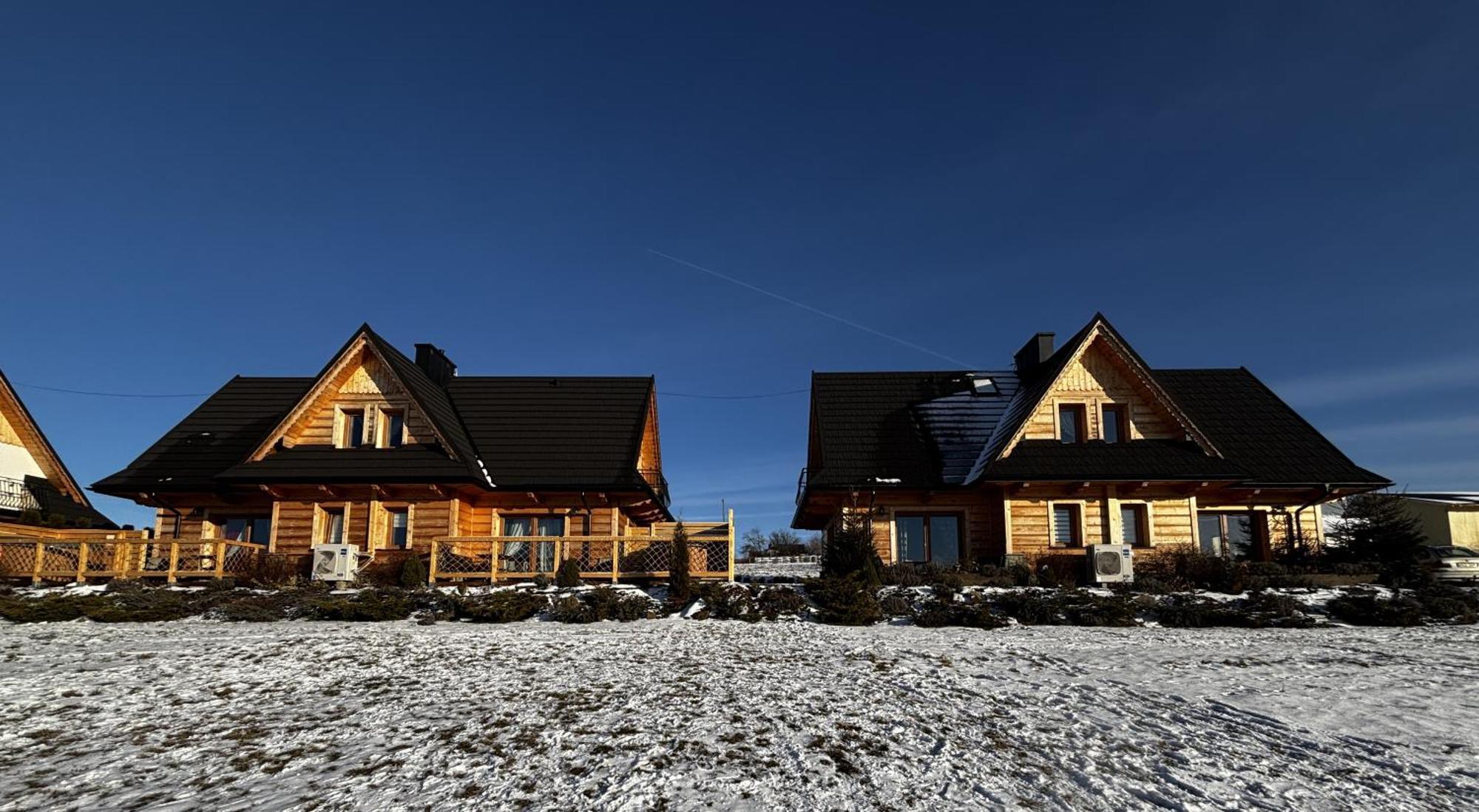 Witowianskie Domki Z Kominkiem, Jacuzzi I Sauna Dzianisz Exterior foto