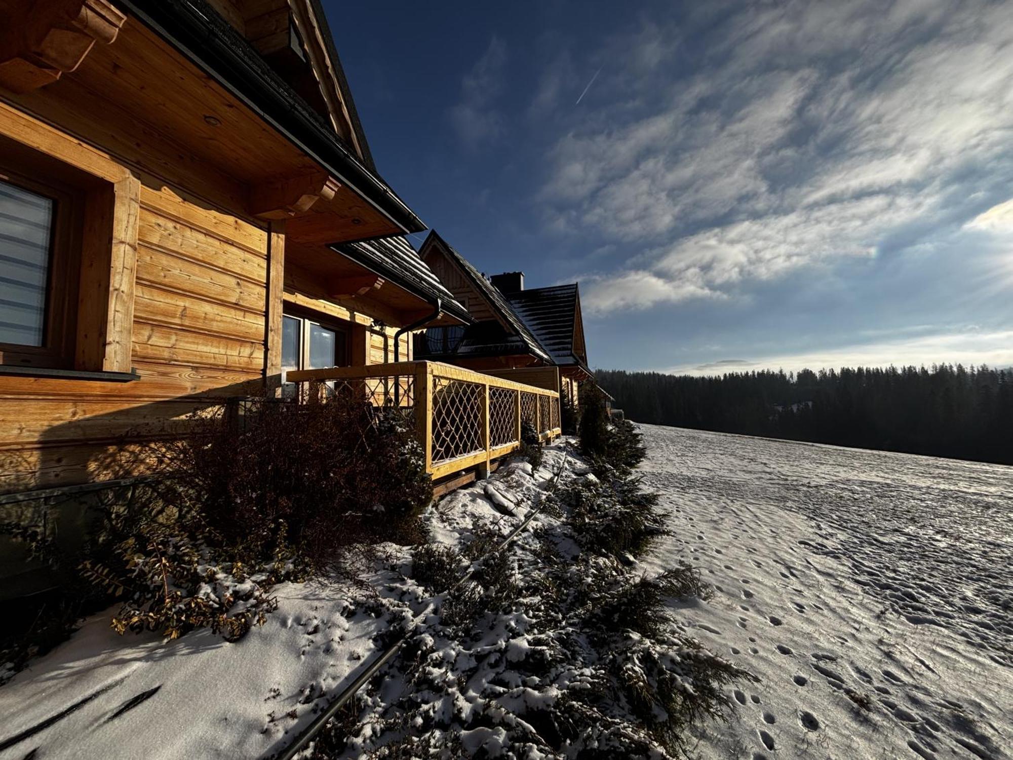 Witowianskie Domki Z Kominkiem, Jacuzzi I Sauna Dzianisz Exterior foto